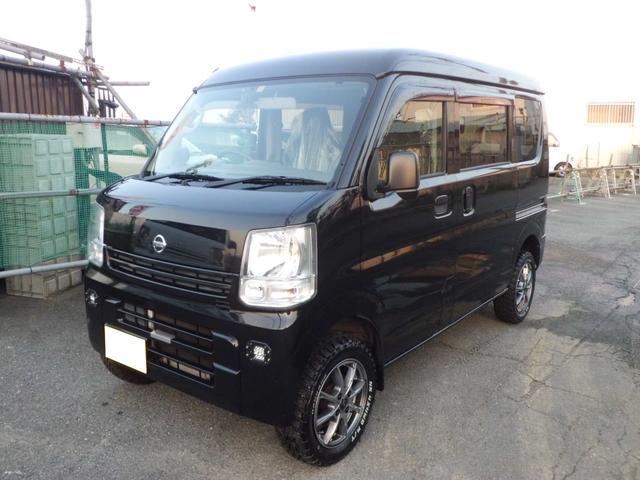 NV100クリッパー DX GLパッケージ（日産）【中古】 中古車 軽トラック/軽バン ブラック 黒色 2WD ガソリン