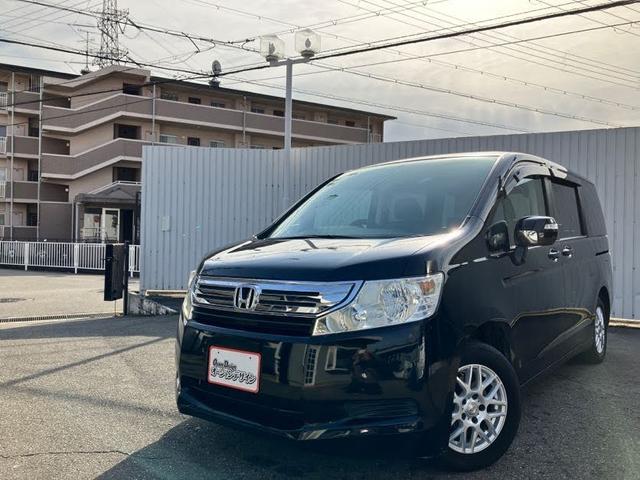 ステップワゴン G Lパッケージ（ホンダ）【中古】 中古車 ミニバン/ワンボックス ブラック 黒色 2WD ガソリン