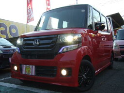 N　BOX＋ 2トーンカラースタイル G・Lパッケージ（ホンダ）【中古】 中古車 軽自動車 レッド 赤色 2WD ガソリン