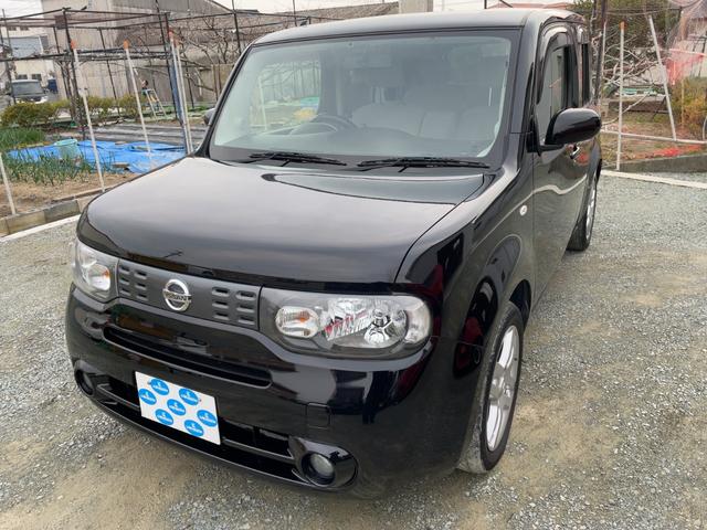 キューブ 15G（日産）【中古】 中古車 ミニバン/ワンボックス ブラック 黒色 2WD ガソリン