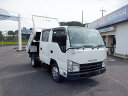 中古車 バス・トラック ホワイト 白色 2WD 軽油 NJR85AD Wキャブダンプ　全低床　手動ダンプシート 指定工場完備をしています。ご購入後のメンテナンスもお任せください。