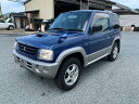 パジェロミニ V(三菱)【中古】 中古車 軽自動車 ブルー 青色 4WD ガソリン