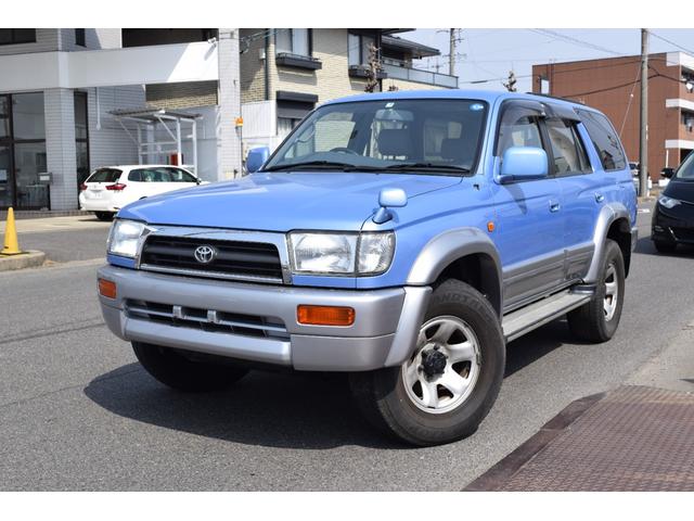 ハイラックスサーフ SSR－V ワイド（トヨタ）【中古】 中古車 SUV・クロカン ブルー 青色 4WD 軽油