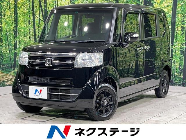 中古車 軽自動車 ブラック 黒色 4WD ガソリン JF2 N－BOX　北海道 前席シートヒーター　HIDヘッドライト　ステアリングスイッチ