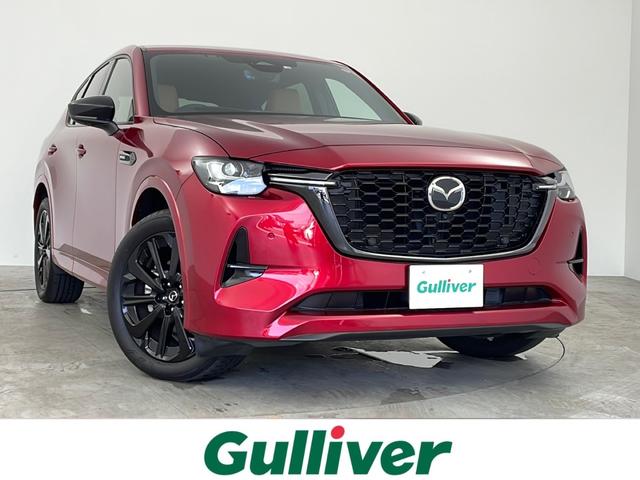 CX－60 XD－ハイブリッド プレミアムスポーツ（マツダ）【中古】 中古車 SUV・クロカン レッド 赤色 4WD ハイブリッド