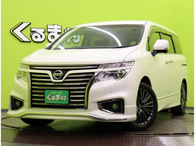 中古車 ミニバン/ワンボックス ホワイト 白色 2WD ガソリン TE52 7人乗／Fスポイラー／ETC／ソナー／18AW／ フルセグナビ／アラウンドビュー／両側自動ドア／インテリキー／オートLED