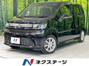 中古車 軽自動車 ブラック 黒色 2WD ハイブリッド MH55S ワゴンR　長野県 革巻きステアリング　オートライト　オートエアコン　アイドリングストップ