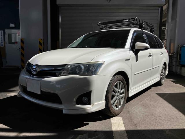 トヨタ カローラフィールダー　ハイブリッド ハイブリッドG エアロツアラー・ダブルバイビー [中古] AT