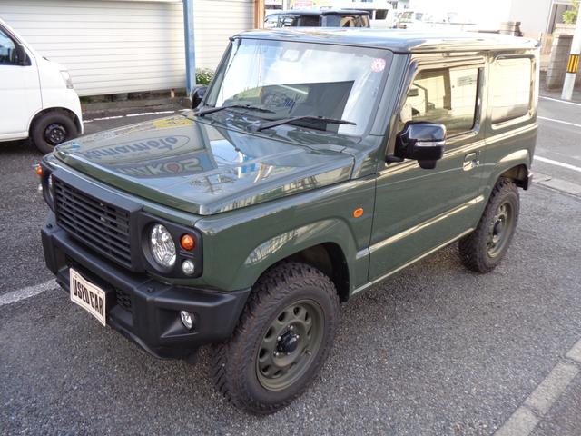 中古車 軽自動車 グリーン 緑色 4WD ガソリン JB64W