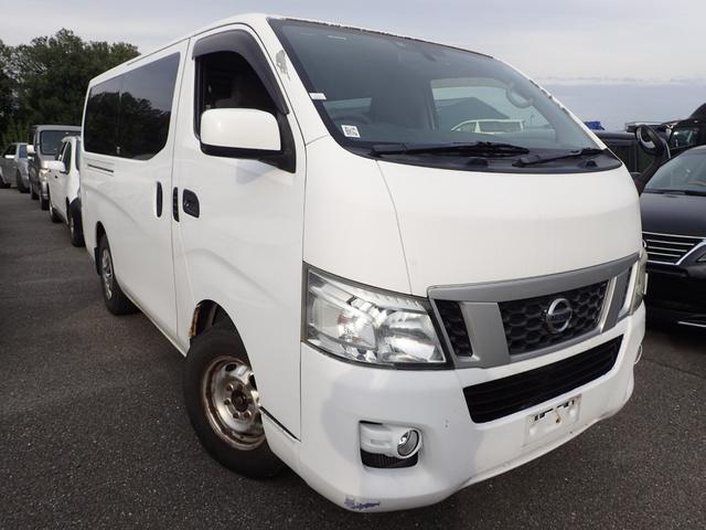 NV350キャラバン ロングDXターボ（日産）【中古】 中古車 軽トラック/軽バン ホワイト 白色 4WD 軽油