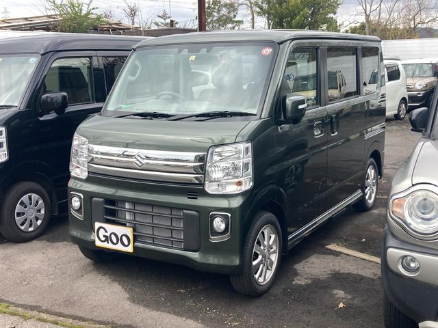 中古車 軽自動車 グリーン 緑色 2WD ガソリン DA17W 程度良好でお買得車輌の事ならスズキインター諫早へ♪ 気になる点はグーネットフリーダイヤルよりお気軽にお電話下さい☆