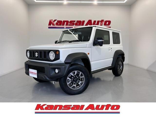 中古車 SUV・クロカン ホワイト 白色 4WD ガソリン JB74W 即納車可能！下取り強化中！ デュアルカメラサポートS搭載！衝突軽減や車線逸脱などの運転支援機能付き！