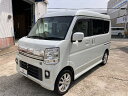 中古車 軽自動車 ホワイト 白色 2WD ガソリン DR17W 純正メモリーナビ　フルセグTV　走行中OK　ETC ディスチャージヘッド　フォグランプ　左パワースライドドア　リヤヒーター