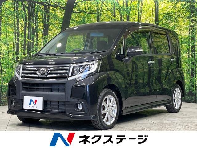 中古車 軽自動車 ブラック 黒色 4WD ガソリン LA160S ムーヴ　青森県 bluetooth接続　LEDヘッドライト　オートエアコン　オートライト