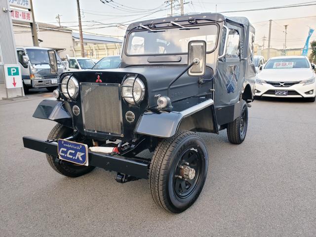 ジープ キャンバストップ（三菱）【中古】 中古車 SUV・クロカン ブラック 黒色 4WD 軽油