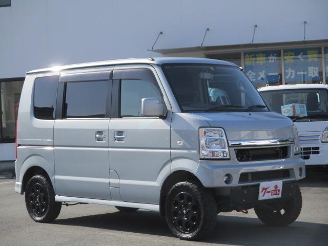 エブリイワゴン PZターボ（スズキ）【中古】 中古車 軽自動車 ブルー 青色 2WD ガソリン