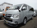 中古車 ミニバン/ワンボックス ゴールド・シルバー 金色 銀色 2WD ガソリン TRH214W 働く車専門店！バス・トラック・特殊車輌等の在庫多数！ 10人乗り　モデリスタエアロ　ナビTV　ETC　左側パワースライドドア