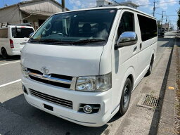 ハイエースバン ロングスーパーGL（トヨタ）【中古】 中古車 軽トラック/軽バン ホワイト 白色 2WD 軽油