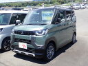 中古車 軽自動車 グリーン 緑色 4WD ハイブリッド B38A