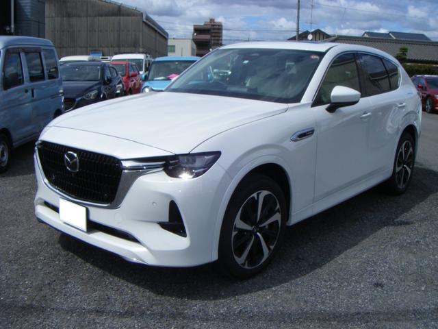 CX－60 PHEV エクスクルーシブモダン（マツダ）【中古】 中古車 SUV・クロカン ホワイト 白色 4WD プラグインハイブリッド