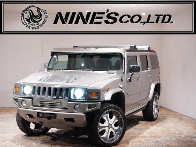 中古車 SUV・クロカン ゴールド・シルバー 金色 銀色 4WD ガソリン 不明 2004年モデル／ルーフバイザー／ ZEUS　LINE24AW／ピューターカラー／オーバーフェンダー