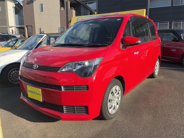 スペイド F（トヨタ）【中古】 中古車 ミニバン/ワンボックス レッド 赤色 2WD ガソリン