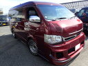 ハイエースワゴン GL（トヨタ）【中古】 中古車 ミニバン/ワンボックス ワイン 赤色 4WD ガソリン