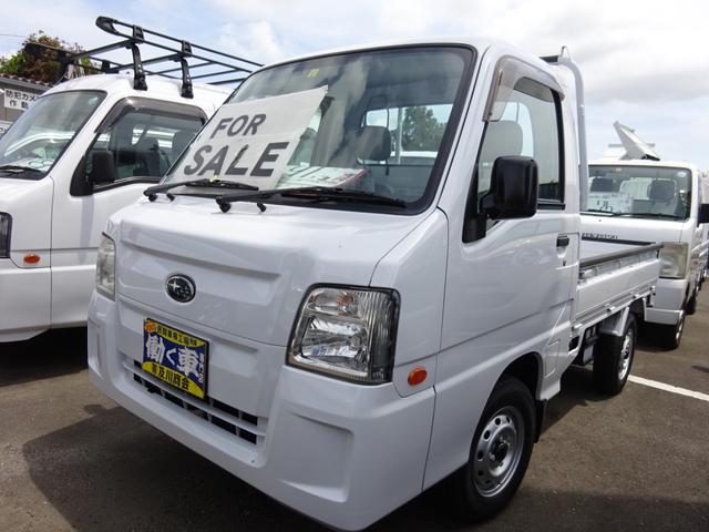 中古車 軽トラック/軽バン ホワイト 白色 4WD ガソリン TT2 働く車専門店！バス・トラック・特殊車輌等の在庫多数！ 4WD　5速マニュアル　エアコンパ　ワステ　エアバック