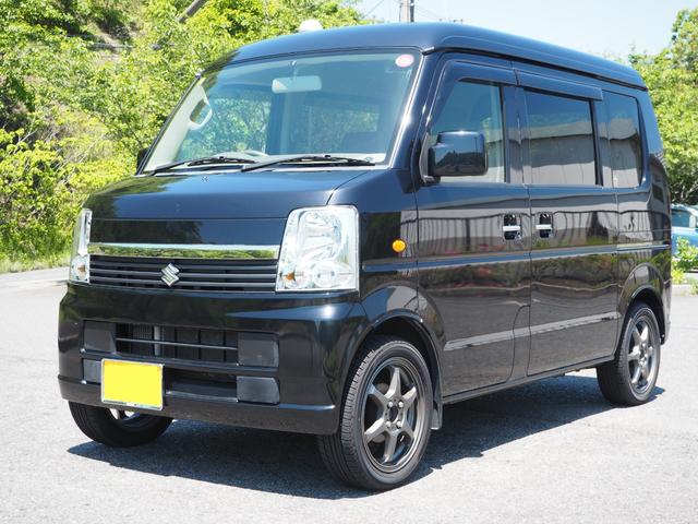 エブリイワゴン JPターボ（スズキ）【中古】 中古車 軽自動車 ブラック 黒色 2WD ガソリン