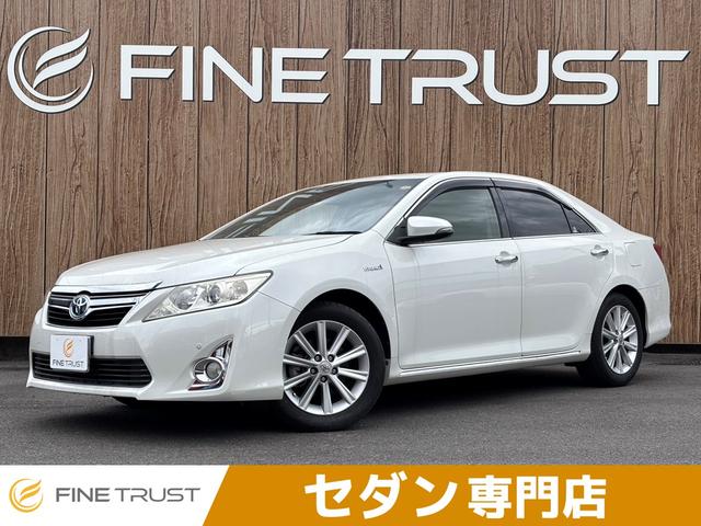 トヨタ カムリ ハイブリッド ハイブリッド レザーパッケージ [中古] 禁煙車 保証期間あり 6ヶ月 AT