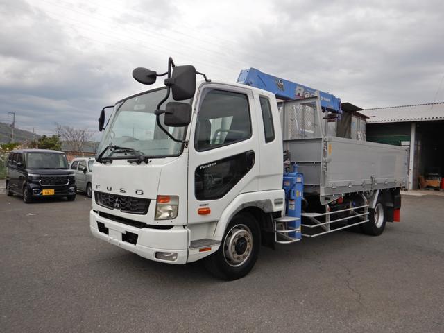 中古車 バス・トラック ホワイト 白色 2WD 軽油 FK62FZ改 H23年式三菱ファイタータダノZR553ラジコン付き お買い得車他にも多数展示中！現状にて引き渡しのため現車確認だけでもどうぞ