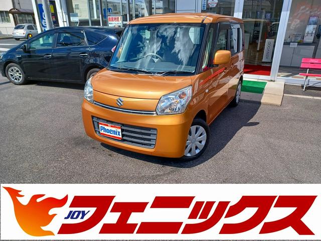 スペーシア X（スズキ）【中古】 中古車 軽自動車 イエロー 黄色 4WD ガソリン