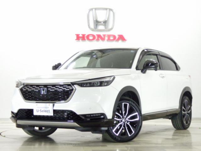 中古車 SUV・クロカン ホワイト 白色 2WD ハイブリッド RV5 禁煙ワンオーナーコネクトナビフルセグ シートヒーターコーナーセ前後ドラレコパワーテールゲート　Cソナー