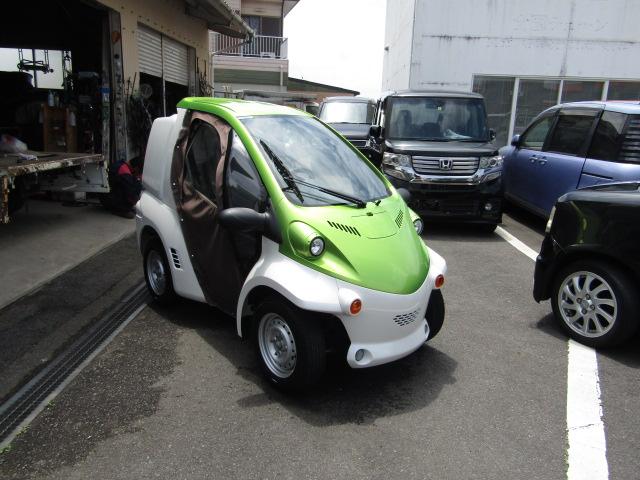 中古車 グリーン 緑色 2WD 電気自動車（EV） tak30 トヨタの電気の車です 1充電50Km走行可能最高速60Km