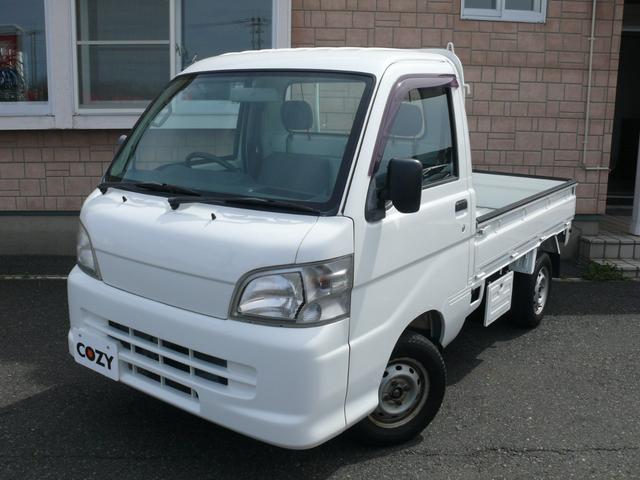 中古車 軽トラック/軽バン ホワイト 白色 4WD ガソリン S211P 人気のハイゼットトラック入庫しました！ パートタイム4WD・エアコン・パワステ・全塗装済み