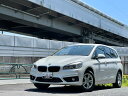 2シリーズ 218iグランツアラー（BMW）【中古】 中古車 ミニバン/ワンボックス ホワイト 白色 2WD ガソリン