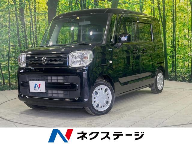 スペーシア ハイブリッドG（スズキ）【中古】 中古車 軽自動車 ブラック 黒色 4WD ハイブリッド