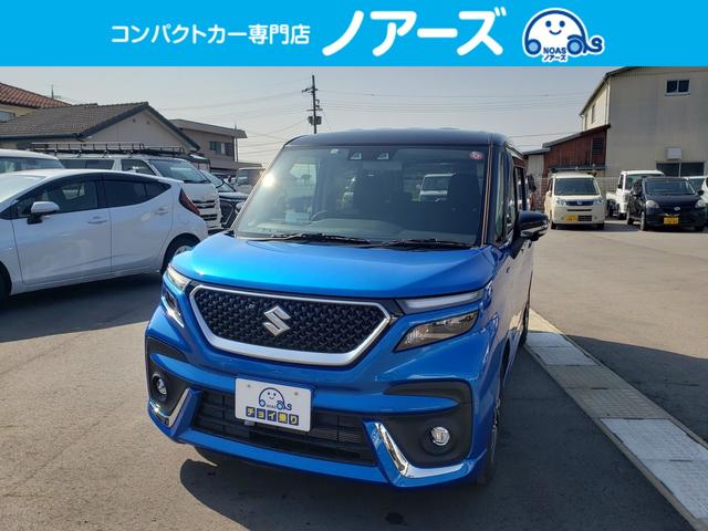 ソリオ　バンディット ハイブリッドMV（スズキ）【中古】 中古車 ミニバン/ワンボックス ブルー 青色 2WD ハイブリッド