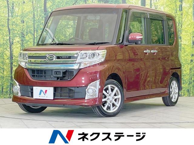 タント カスタムX トップエディションSA（ダイハツ）【中古】 中古車 軽自動車 レッド 赤色 2WD ガソリン