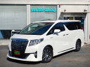 中古車 ミニバン/ワンボックス ホワイト 白色 4WD ハイブリッド AYH30W ワンオーナー・メーカー9．2インチディスプレイ・ JBLプレミアムS・12．1インチリヤエンター・ツインルーフ・モデリスタ