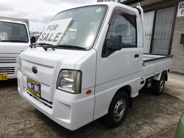 中古車 軽トラック/軽バン ホワイト 白色 4WD ガソリン TT2 働く車専門店！バス・トラック・特殊車輌等の在庫多数！ 4WD　5速マニュアル　パワーウィンドウ　エアバック　キーレス