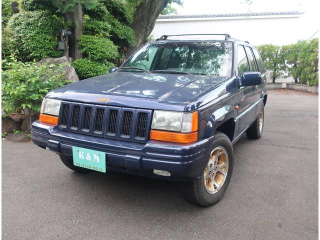 ジープ・グランドチェロキー リミテッドLX（ジープ）【中古】 中古車 SUV・クロカン ブルー 青色 4WD ガソリン