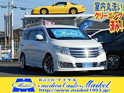 エルグランド ライダー 黒クロスシート マニュアルシート（日産）【中古】 中古車 ミニバン/ワンボックス ホワイト 白色 2WD ガソリン