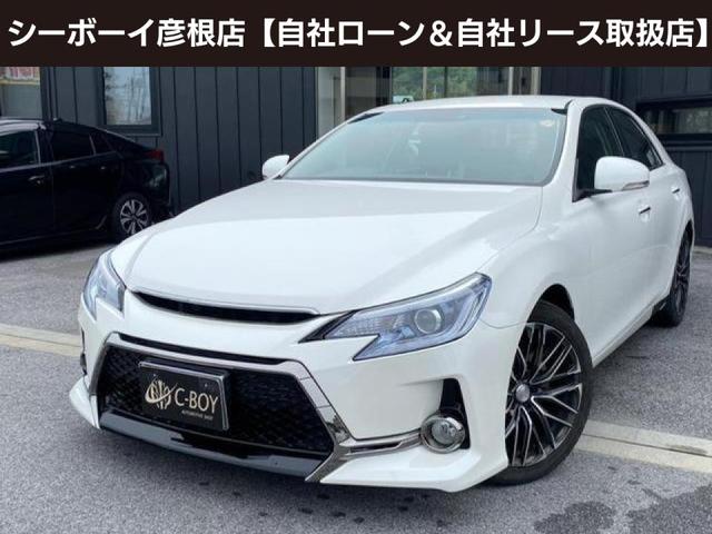 中古車 セダン ホワイト 白色 2WD ガソリン DBA-GRX130 G’Sフロント＆リアバンパー　純正HDDナビ ワンセグTV　スマートキー＆プッシュスタート　全国自社ローン取扱