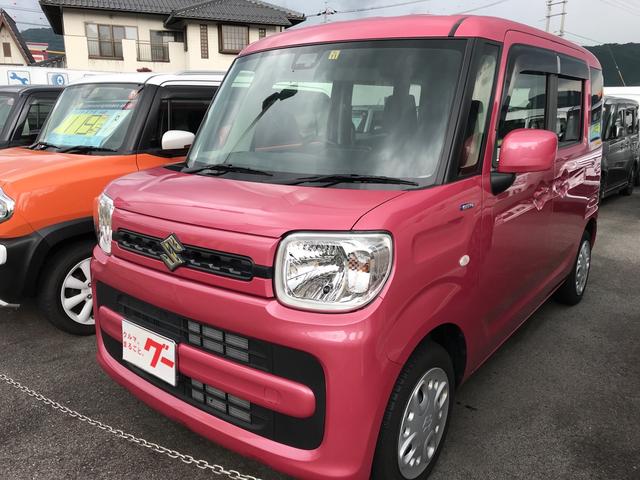 スペーシア ハイブリッドG（スズキ）【中古】 中古車 軽自動車 ピンク 2WD ハイブリッド