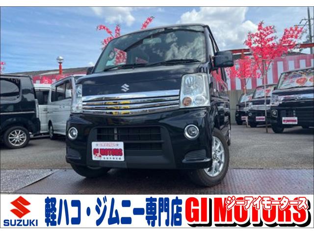 エブリイワゴン PZターボ（スズキ）【中古】 中古車 軽自動車 ブラック 黒色 2WD ガソリン