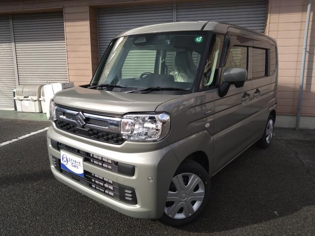 中古車 軽自動車 グレー 2WD ハイブリッド MK94S ☆新車☆モスグレーメタリック色☆支払総額224万円☆ 各新車オーダー受付可能です！うれしい装備が多数ございます！