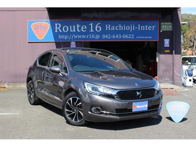 DS4 シック DS LEDビジョンパッケージ（シトロエン）【中古】 中古車 コンパクトカー グレー 2WD ガソ..