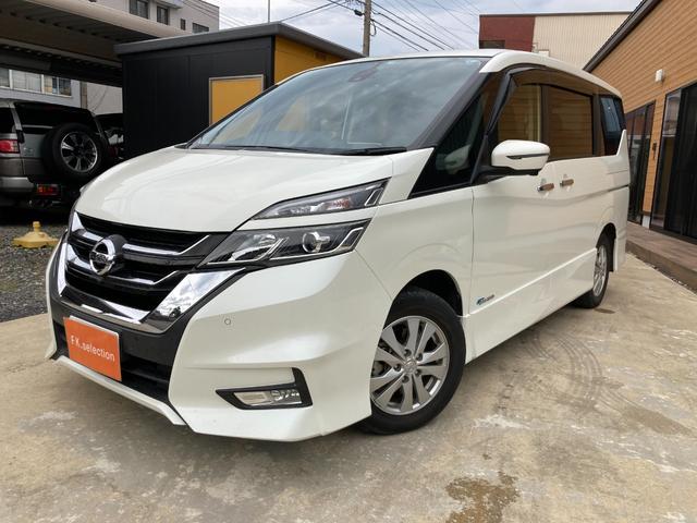 セレナ ハイウェイスター プロパイロットエディション（日産）【中古】 中古車 ミニバン/ワンボックス ホワイト 白色 2WD ハイブリッド