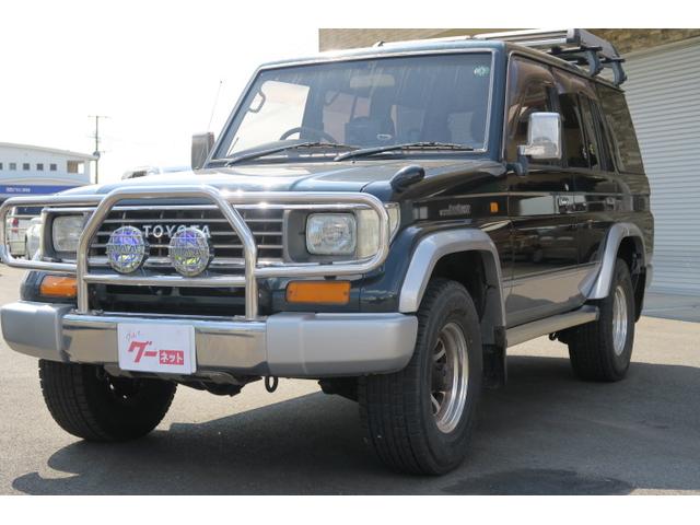 ランドクルーザープラド SXワイド（トヨタ）【中古】 中古車 SUV・クロカン グリーン 緑色 4WD 軽油